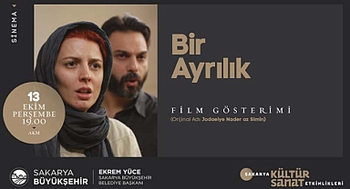 AKM'de 'Bir Ayrılık' isimli film gösterilecek 