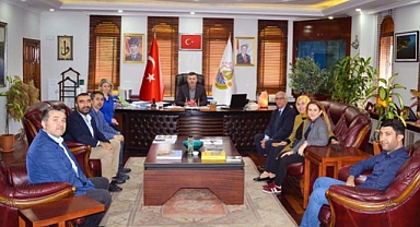 Başkan Özen’e Teşekkür Ziyareti 