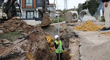 Büyükşehir 32 Evler’de yağmursuyu altyapısını güçlendiriyor 