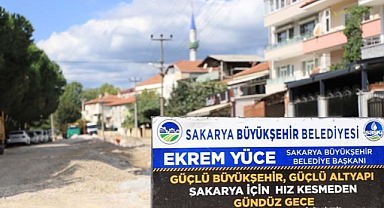 Büyükşehir Akyazı’da iki mahalleyi kesintisiz içmesuyu ile buluşturdu 