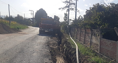 Çaybaşı Fuadiye Mahallesi’nin 2 bin metrelik hattı Büyükşehir ile yenileniyor 