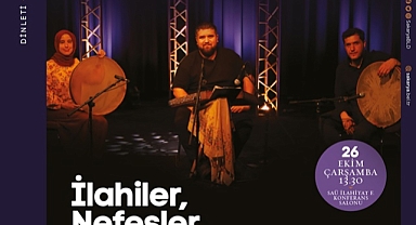 Ekim etkinlikleri Sedat Anar dinletisi ile devam edecek 