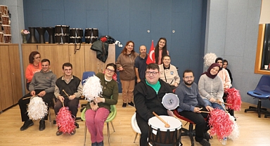 Engelsiz hobi atölyelerinde eğitimler başladı 