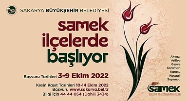 SAMEKler için kayıt takvimi açıklandı 
