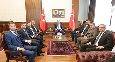 SATSO HEYETİ’NDEN İLK ZİYARET SAKARYA VALİSİ KALDIRIM’A 