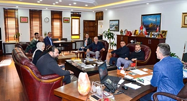 SAVİBU’dan Başkan Özen’e Ziyaret 