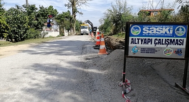 Sinanoğlu’nun içmesuyu sorununa Büyükşehir’den 14 bin metrelik altyapı hattı ile çözüm 