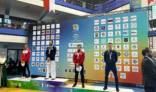 SUBÜ öğrencilerinden iki dünya şampiyonluğu