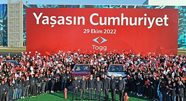 Türk rüyası TOGG'la hayat buldu, gururluyuz 