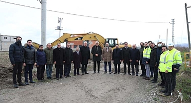 Başkan Yüce’nin müjdelediği 13 milyon 500 bin TL’lik Söğütlü altyapı projesi tamamlandı 