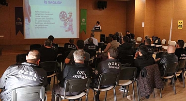 Büyükşehir çalışanlarına temel iş sağlığı ve güvenliği eğitimi 