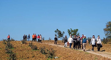 Doğa tutkunları sonbaharın her tonunu keşfetti 