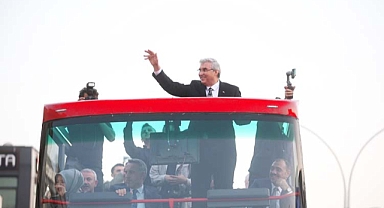 İlk turu Başkan Yüce başlattı 