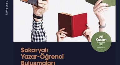 Sakaryalı yazarlar öğrencilerle buluşacak 