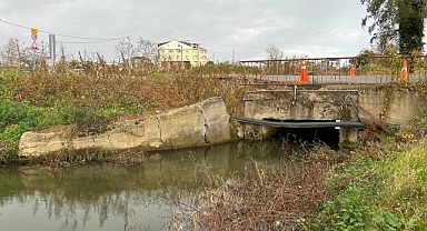 Selden zarar görmüştü: Büyükşehir’den Kocaali Alandere’ye yeni köprü 