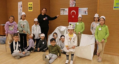 SGM drama öğrencilerinden Kızılay Haftası için özel çalışma 