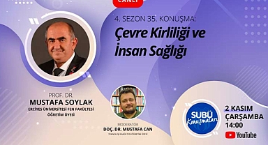 SUBÜ Konuşmaları’nda çevre kirliliği ele alınacak 