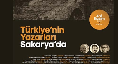 Türkiye’nin Yazarları Sakarya’da: 7 farklı bölgeden 23 şair ve yazar geliyor 