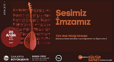 AKM’de Türk Halk Müziği dinletisi 