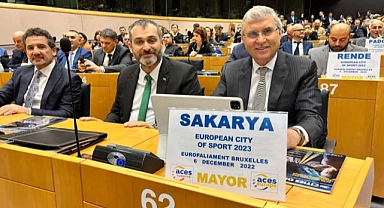 Başkan Yüce müjdeyi Belçika’dan verdi: Sakarya ‘2023 yılı Avrupa Spor Şehri’ oldu 
