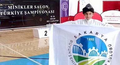 Büyükşehir’in minik sporcusu Türkiye 3’ncüsü oldu 