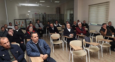 Büyükşehir’in şoförleri ‘ateş karşısında’ eğitim gördü 