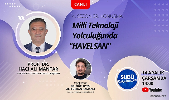 HAVELSAN Başkanı SUBÜ Konuşmaları’nda