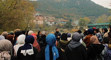 Öğrencilerin gezi rotası şehrin güneyi oldu