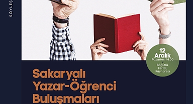 Sakaryalı yazarlar 3 farklı ilçede öğrencilerle buluşacak 