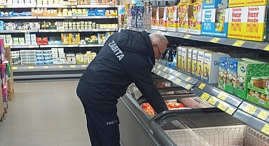 Sapanca Zabıtasından Zincir Market Denetimleri 