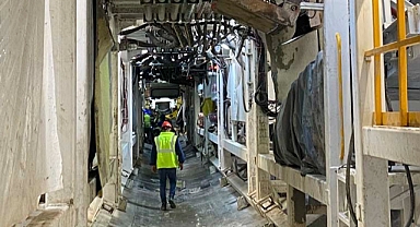 SUBÜ öğrencileri metro projesini inceledi 