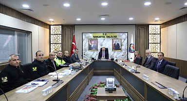 Vali Kaldırım Başkanlığında Yılbaşı Güvenlik Tedbirleri Toplantısı Yapıldı 