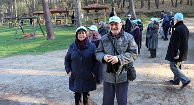 Yaşlı ve genç kuşaklar İl Ormanı’nda buluştu 