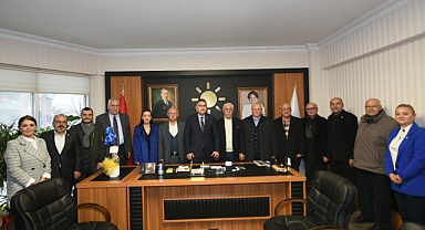 Başkan Akgün’e ziyaretler sürüyor 