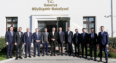 Başkan Yüce, SATSO heyetini ağırladı Hepimiz Sakarya için varız 