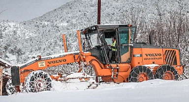 Büyükşehir karla mücadele için teyakkuza geçti 