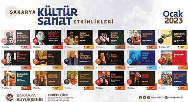 Büyükşehir Ocak kültür sanat etkinliklerinde takvim belli oldu 
