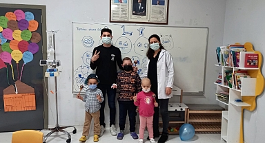 Büyükşehir tedavi gören çocukların her zaman yanında 