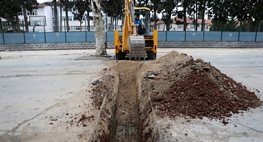 Çark Caddesi’nde dönüşüm altyapıyla başladı 