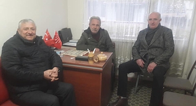 CHP li Özkan ve Çamdağ’dan CHP Taraklı İlçe Teşkilatına Ziyaret 