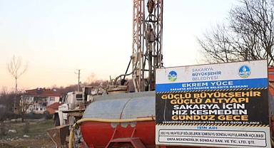 Ferizli Damlık ve Değirmencik Mahallelerinin yeni içme suyu kaynağına son 50 metre 