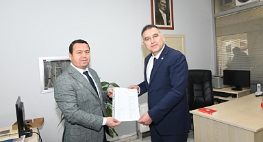 İYİ Parti İl Başkanı Fatih Akgün Mazbatasını aldı 