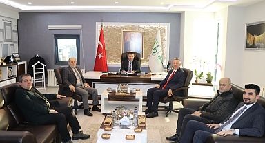 Mutlu Işıksu'dan , STB Yönetim Kuruluna Ziyaret