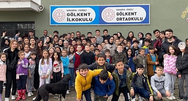 SAÜ’lü Öğrencilerden Köy Okuluna Kitap Desteği 