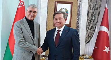 Yüce, Büyükelçi Rybak’ı ziyaret etti: 