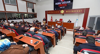 Başkan Yüce mecliste seferberliği anlattı 