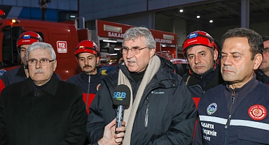 Başkan Yüce seferberlik çağrısı yaparak ekipleri yola çıkardı: “Bu acıyı en iyi biz anlarız” 