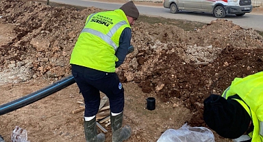 Büyükşehir Belediyesi altyapı hizmetlerini deprem bölgesinde sürdürüyor 