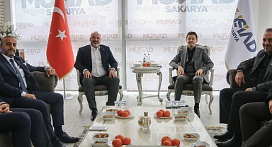 SASİAD'tan MÜSİAD ve Esnaf Kefalet Kooperatifine ziyaret. 