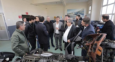 SATSO 21. Meslek Komitesi’nden SATSO Motorlu Araçlar Teknolojisi MTAL’e Ziyaret 